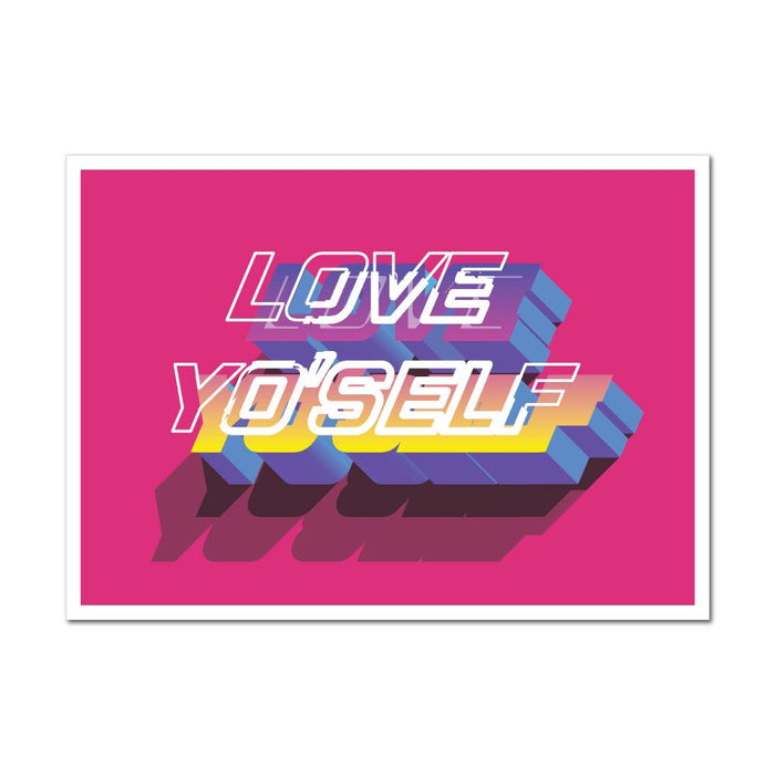 Love Yo Self Sticker Decal