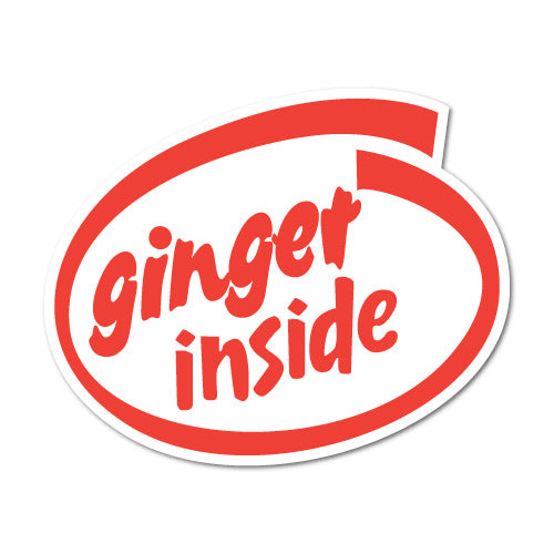 Ginger Inside Sticker