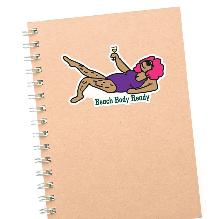 Beach Body Ready Sticker Decal