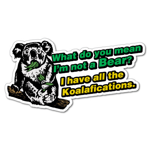 What Do You Mean Koala Sticker