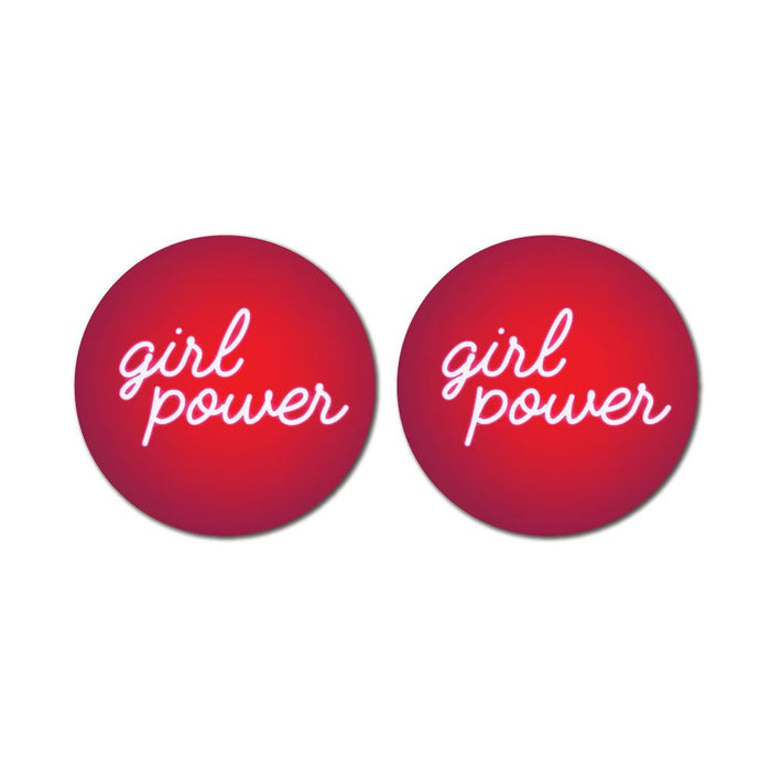 2X Girl Power Neon Light Sticker Decal