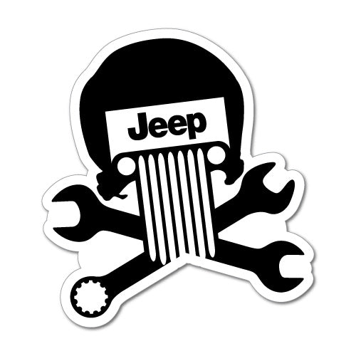 Skull Sticker For Jeep Drivers