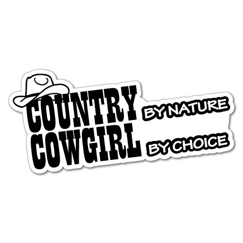 Cowgirl By Choice Sticker