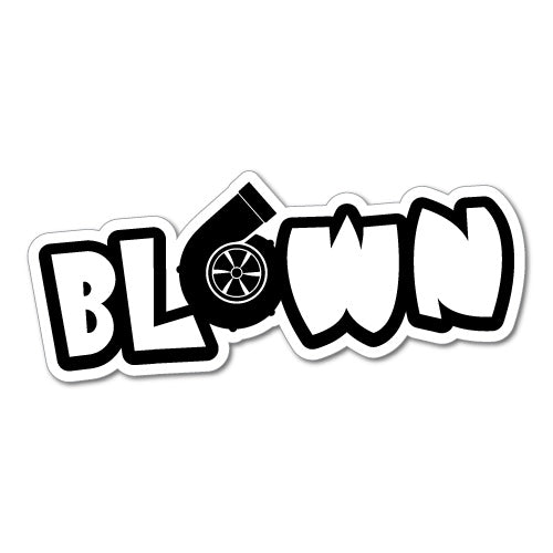 Blown Sticker