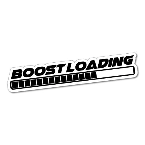 Boost Loading Sticker | JDM Stickers - Sticker Collective