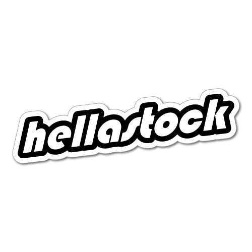 Hellastock Sticker