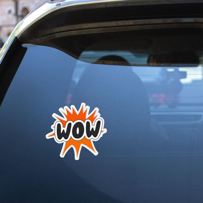 Wow Sticker Decal