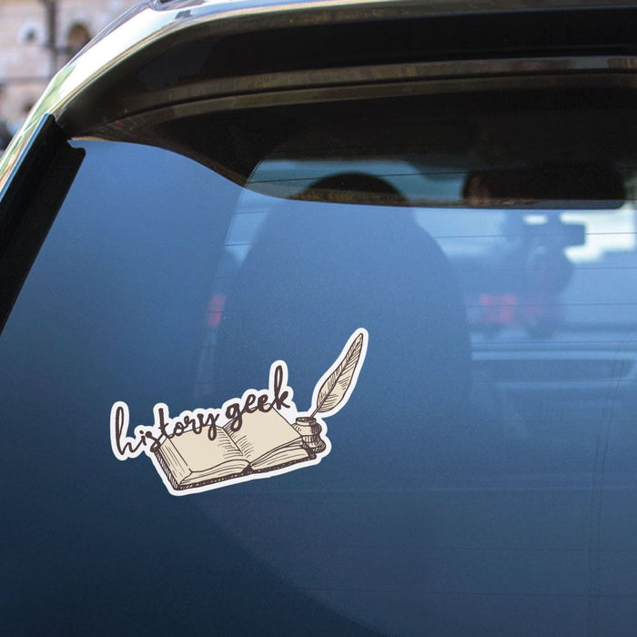 History Geek Sticker Decal