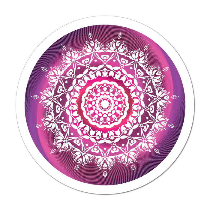 Mandala Pattern Purple Galaxy Henna Pretty  Car Sticker Decal