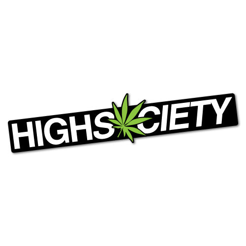 High Society Sticker
