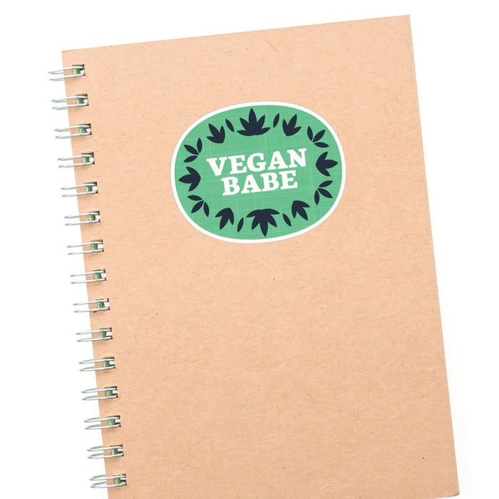 Vegan Girl Sticker Decal