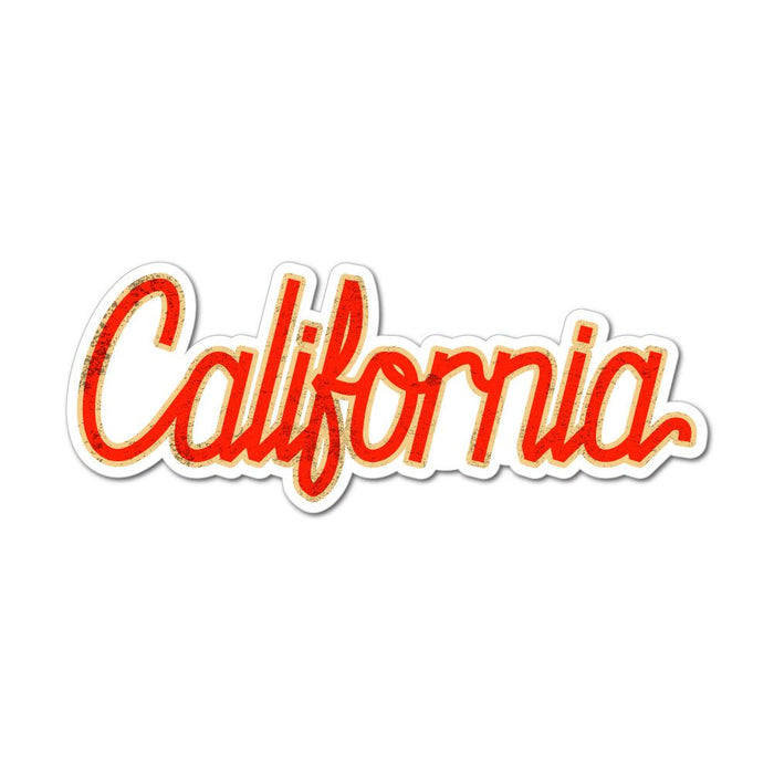 California Vintage Sticker Decal