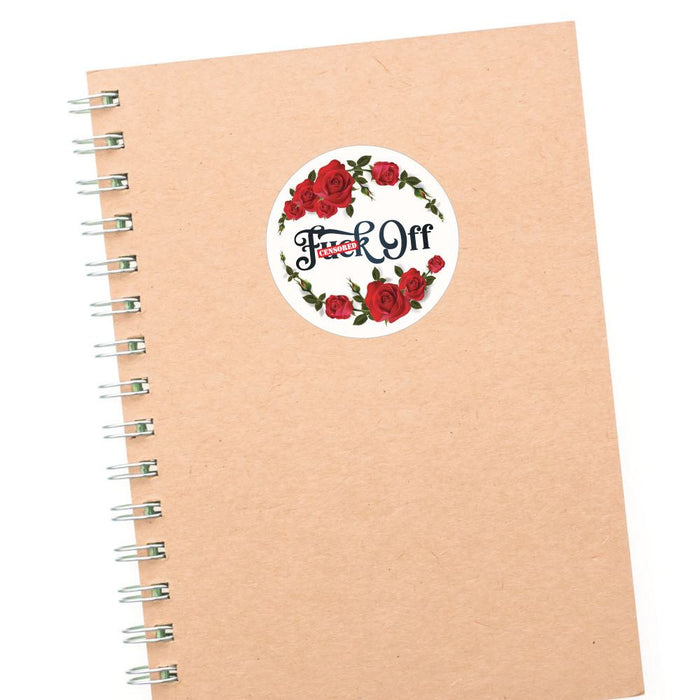 Frak Off Sticker Fck Off Sticker Decal | Grunge Stickers - Sticker Collective