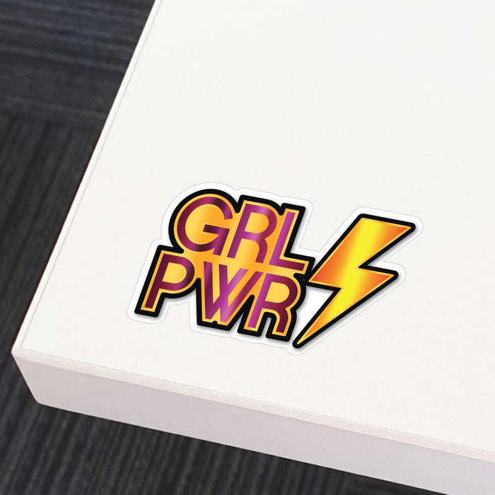 Grl Pwr Sticker Decal