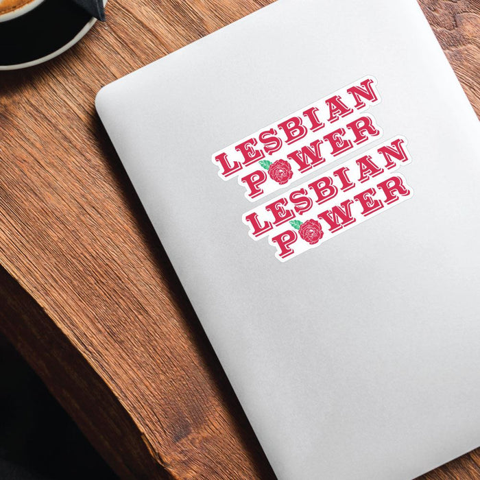 2X Lesbian Power Sticker Decal