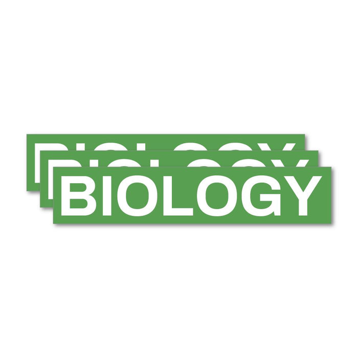 3X Biology Sticker Decal
