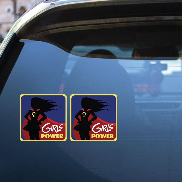 2X Girls Power Sticker Decal