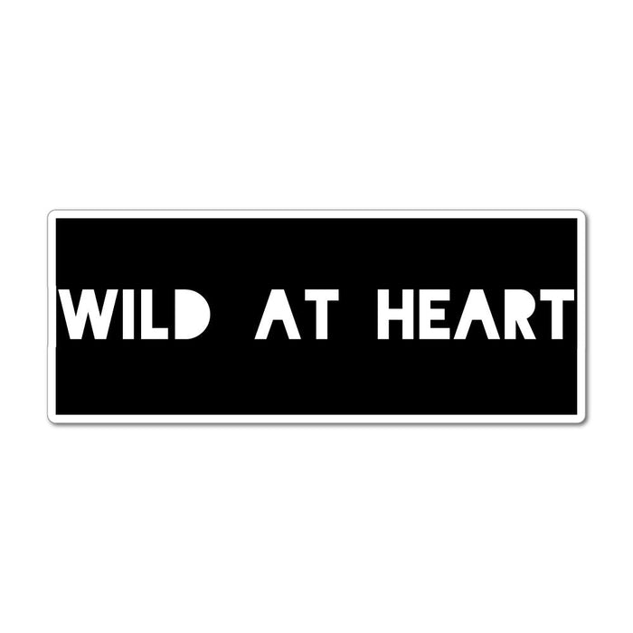Wild At Heart Free Spirit Fun  Car Sticker Decal