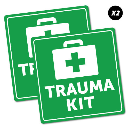 2X Trauma Kit Sticker