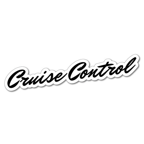 Cruise Control Sticker | JDM Stickers - Sticker Collective