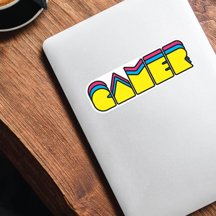 Retro Gamer Sticker Decal