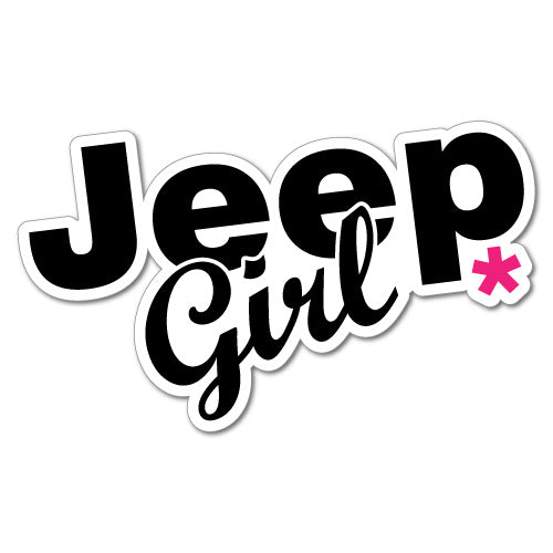Jeep Girl 4X4 Sticker