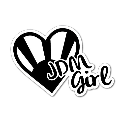 Jdm Girl Sticker JDM Stickers Sticker Collective