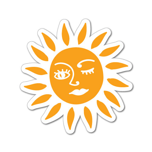 Sun Sticker | Cute Stickers - Sticker Collective