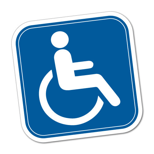 Disabled Sign Sticker