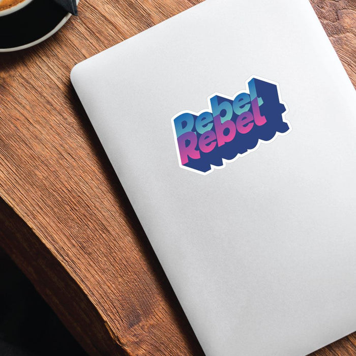 Sticker Rabel Rebel Rebel Sticker Decal | Grunge Stickers - Sticker Collective