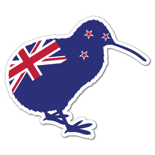 Kiwi Bird Sticker New Zealand
