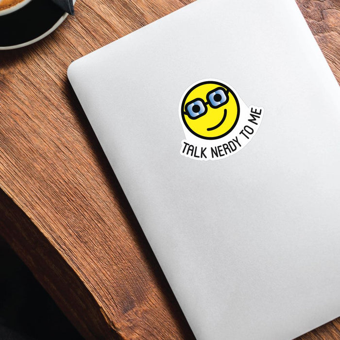 Talk Nerdy To Me Sticker Decal