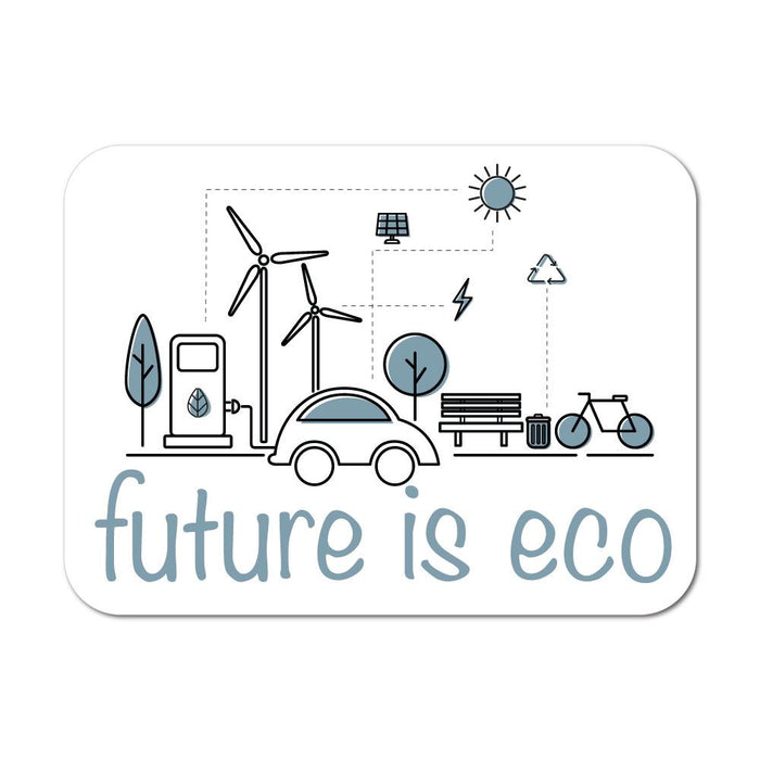 Future Is Eco Sticker Decal