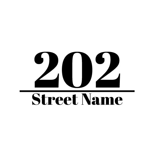 Custom Mail Box Front Door Sticker | Stickers - Sticker Collective