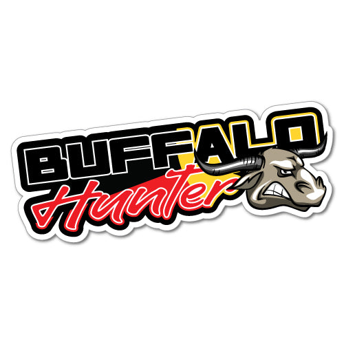 Buffalo Hunter Aussie Sticker
