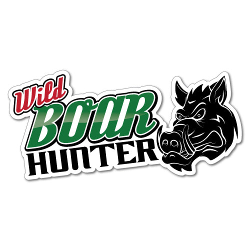 Wild Boar Hunter Sticker
