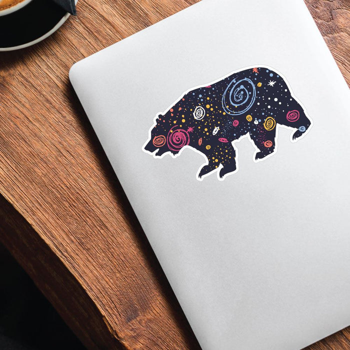 Space Bear Sticker Decal