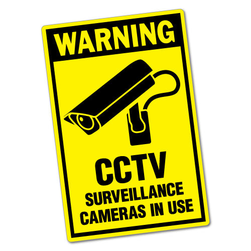 Cctv Surveillance Cameras Sticker