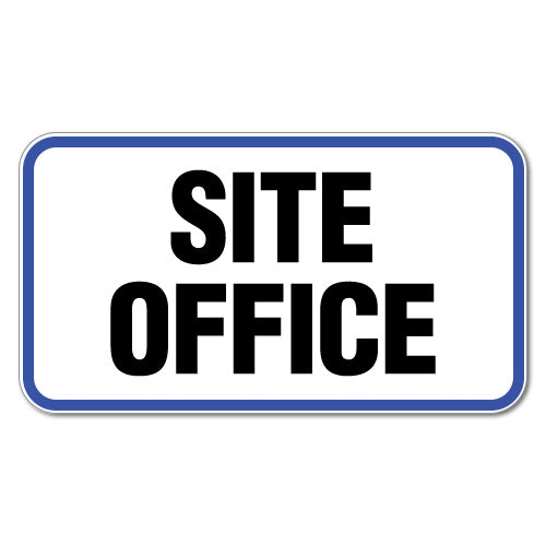 Site Office Sticker