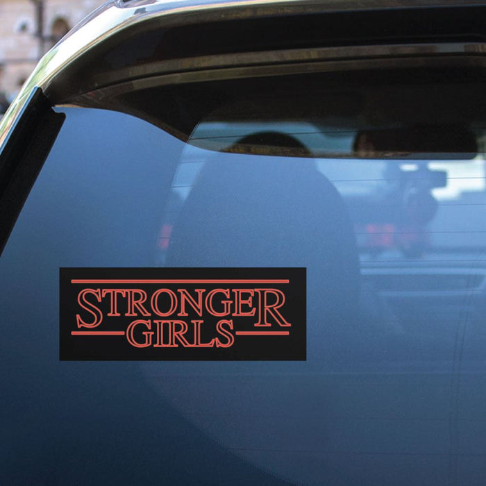 Stronger Girls Sticker Decal