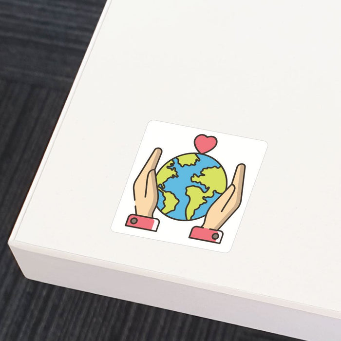 In Love With The Earth Sticker Decal
