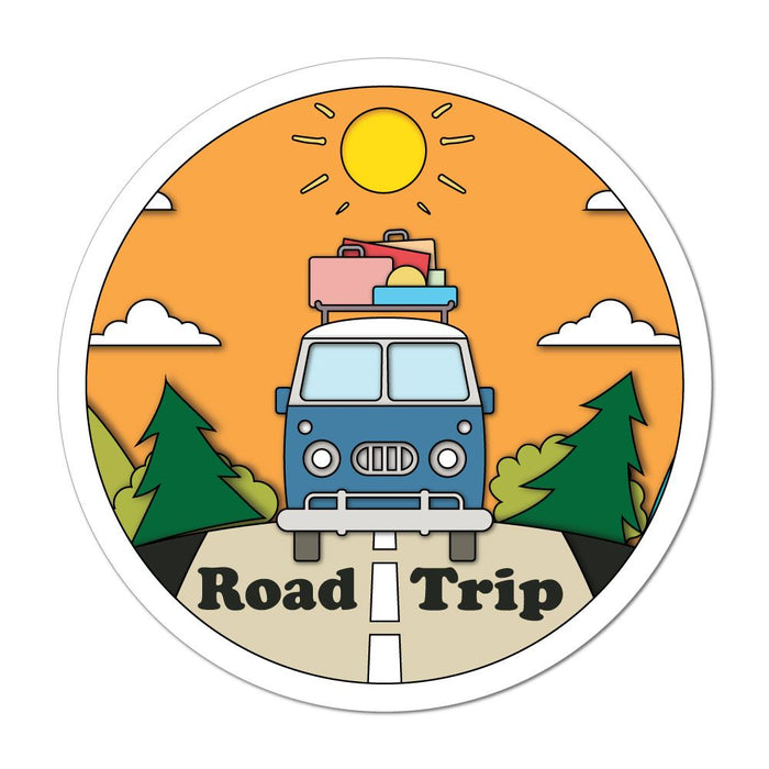 Road Trip Car Sticker Decal