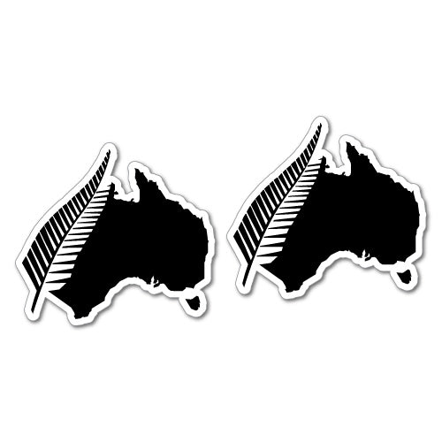 2X Fern New Zealand Australia Side Mirror Sticker