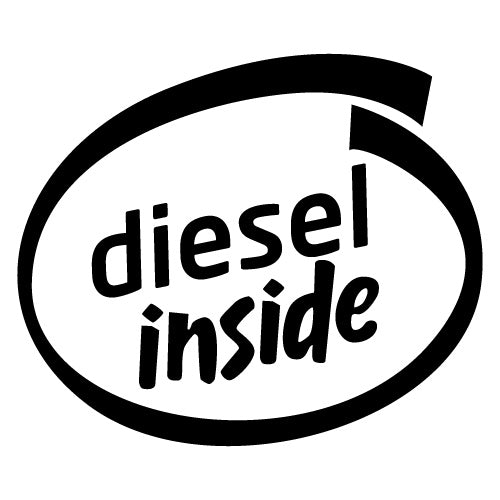 Diesel Inside Petrol Sticker
