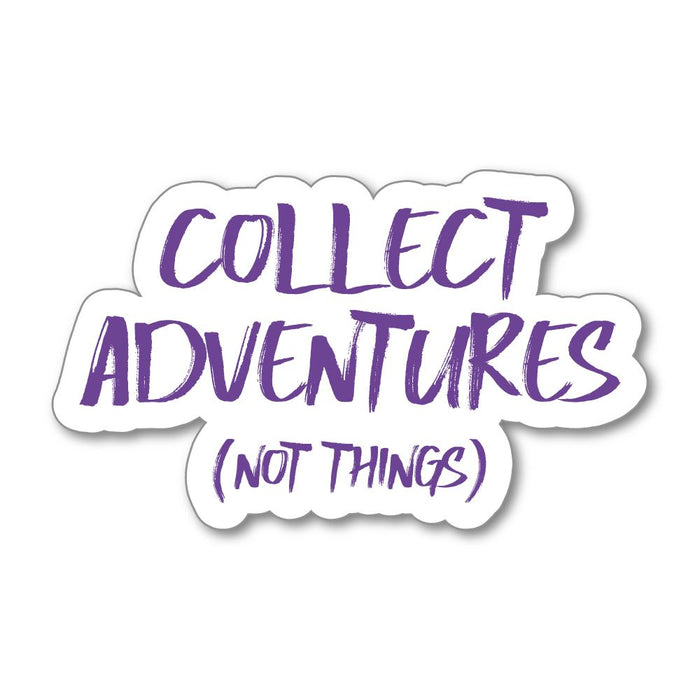 Collect Adventures  Sticker Decal