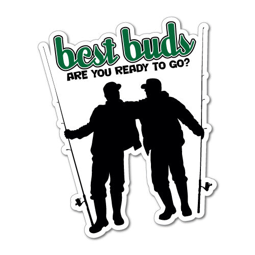 Best Buds Boat Sticker