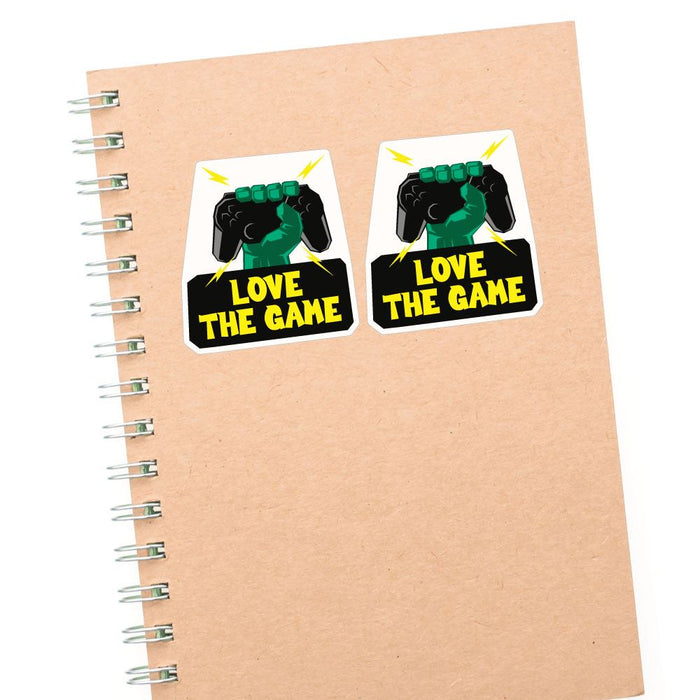2X Love The Video Game Sticker Decal