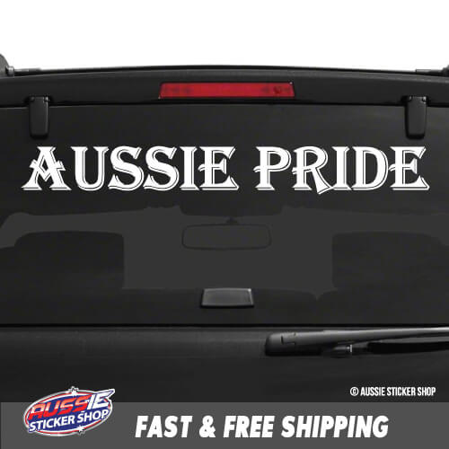 Australian Aussie Pride Ute Sticker
