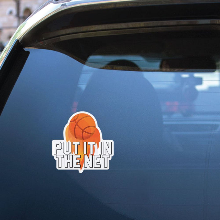 Net So Sticker Put It In The Net Sticker Decal | Sport Stickers - Sticker Collective