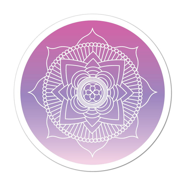 Mandala Hippie Henna Pattern Magical Flower Lotus Car Sticker Decal